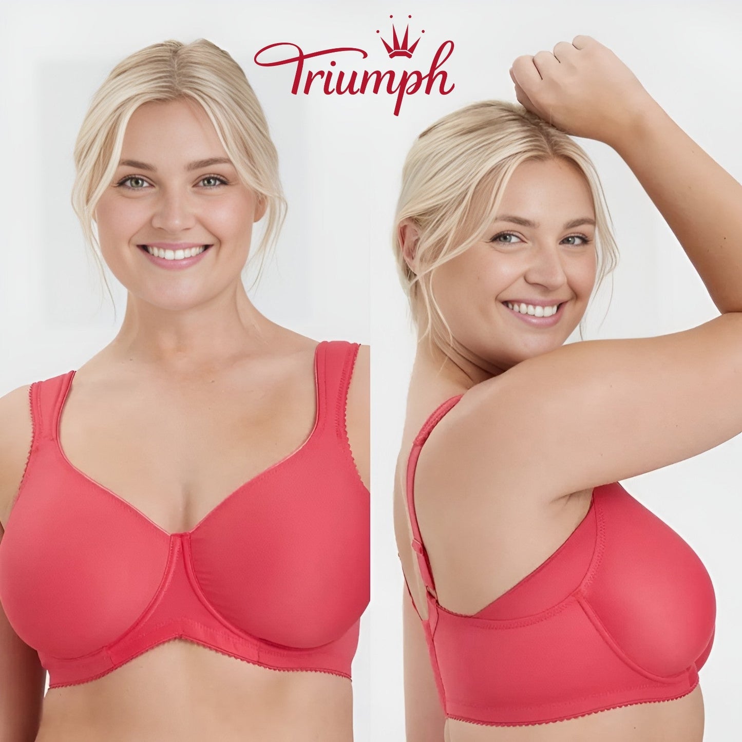 Triumph(4 szt.) Biustonosz push-up z dużymi łyżkami