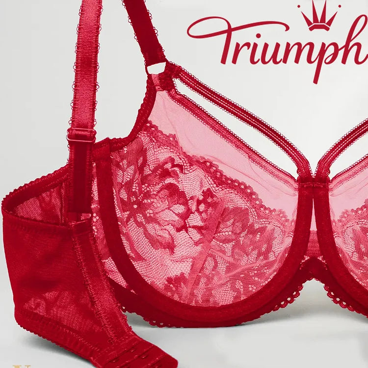 Triumph - (4 sztuki) Biustonosze bez ramiączek na większy biust
