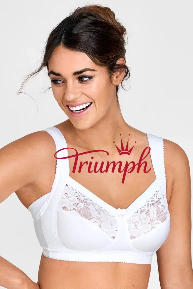 Triumph - 4-częściowy (75B-110F) 💝 koronkowy biustonosz z podparciem