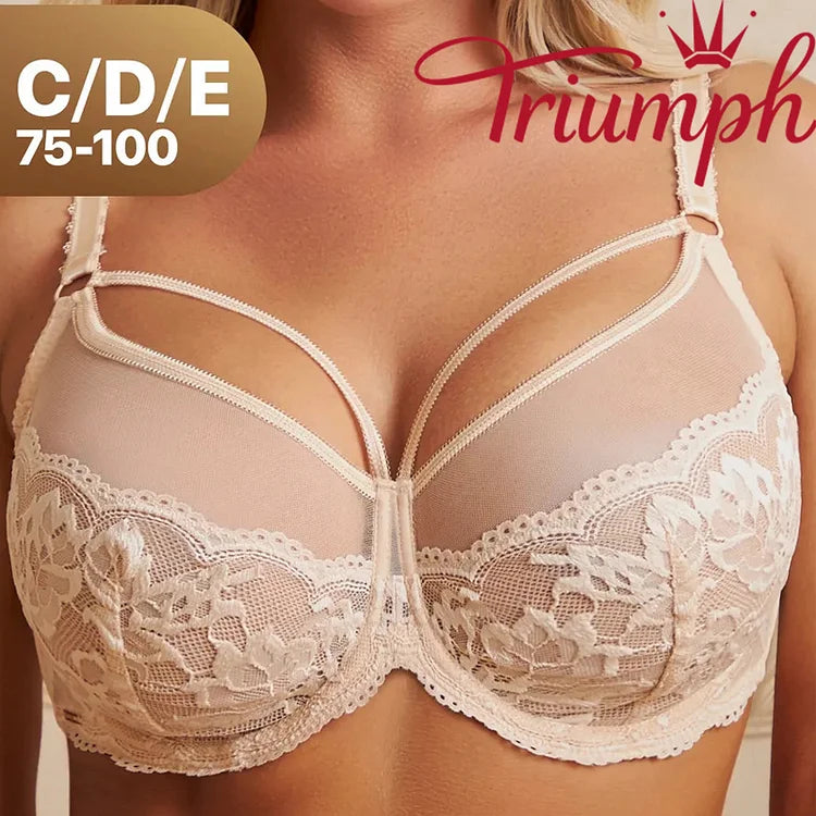 Triumph - (4 sztuki) Biustonosze bez ramiączek na większy biust