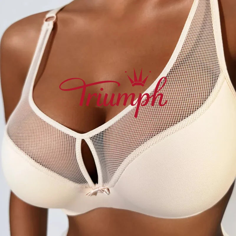 Triumph - (4 sztuki) Bezszwowy biustonosz push-up