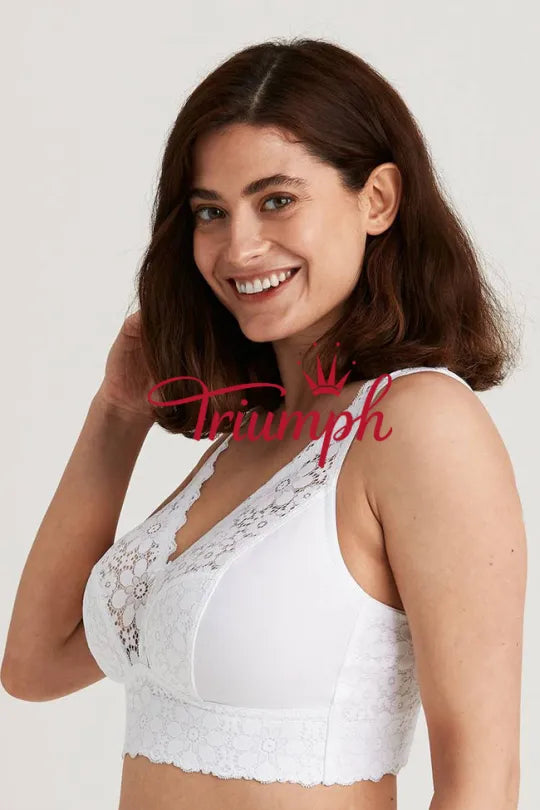 Triumph - 4 sztuki (75A-110F) 💝 Wygodny biustonosz bez fiszbin