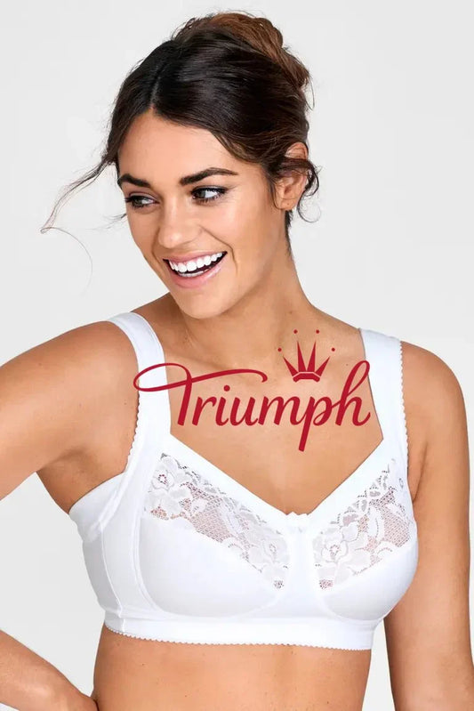 Triumph - 4-częściowy (75B-110F) 💝 koronkowy biustonosz z podparciem