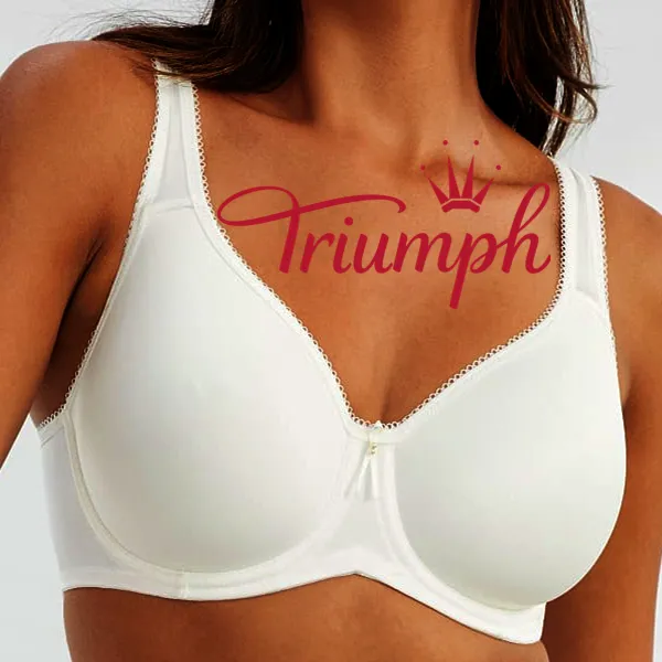 Triumph - (4 szt.)💖50% zniżki✨2024 Nowy, oddychający, wygodny biustonosz plus size[65A-120H]