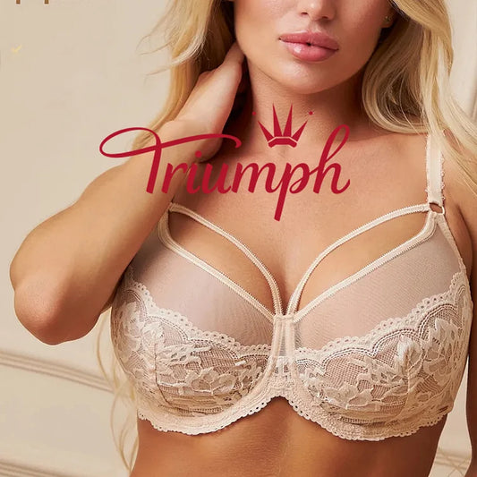 Triumph - (4 sztuki) Biustonosze bez ramiączek na większy biust