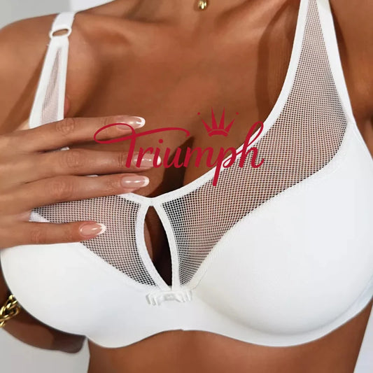 Triumph - (4 sztuki) Bezszwowy biustonosz push-up